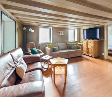 Huemoz Apartment | Appart cozy vue montagne, jardin 3 min de Villars