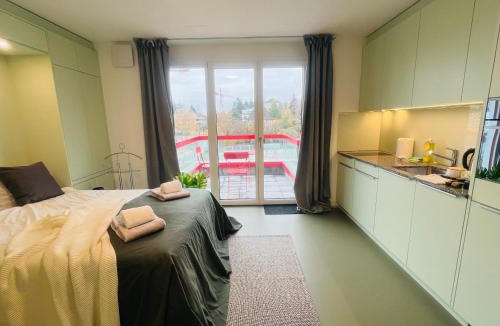 Oerlikon Apartment | Modern Living, Luxe Apartment Zurich
