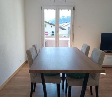 Unterseen House | Swiss Alpine view apartment