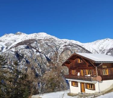 St. Niklaus Apartment | Family holiday Chalet S'Zähni