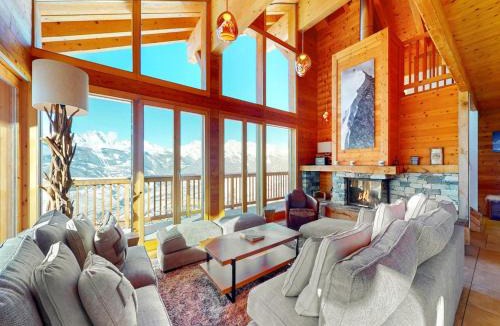 Veysonnaz Ski Chalet | Chalet in Veysonnaz with hot tub