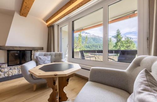 Champfer Apartment | Charming Studio facing Piz Rosatsch