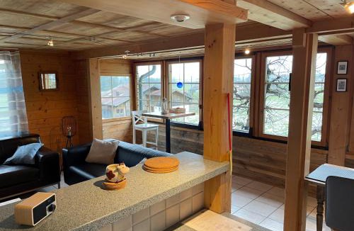 Frutigen Apartment | Edelweiss 4 Zi Ferienwohnung in Landhaus