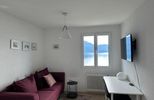 Puidoux House | Room with 360° view overlooking Lake Geneva and Alps