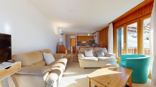 Veysonnaz Apartment | Crêtes X1 023 - SUNNY apartment 5 pers