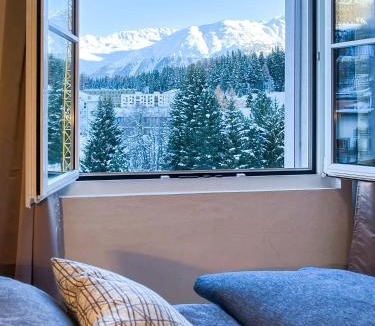 Sankt Moritz-Bad Apartment | swissme - 100qm - ÖV inklusive - 2 Bäder - Parkplatz - Balkon