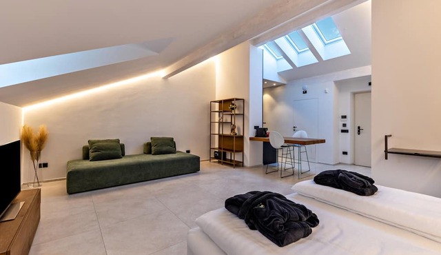 Studio Apartment 'App 303 Palazzo Cavour' with Mountain View, Wi-Fi and Air Conditioning