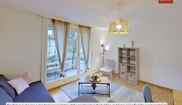 Bright 3BR Apt w/Balcony in Zürich-Oerlikon in Zürich