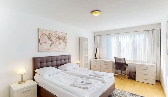 Executive 2BR apt near lake/city center (Dufour 4)