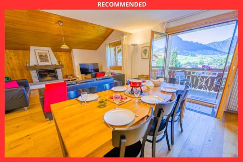 Duplex panoramique au cœur de Château d Œx