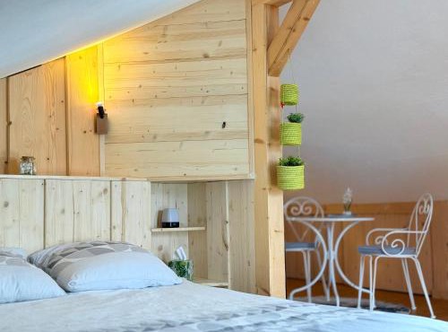 Belle chambre rustique à la campagne, à 8km de Fribourg