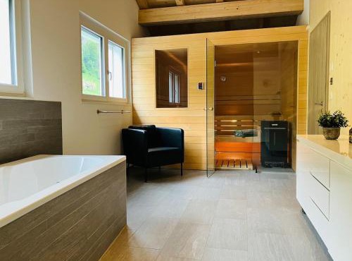 Ferienwohnung mit Sauna in Wildhaus