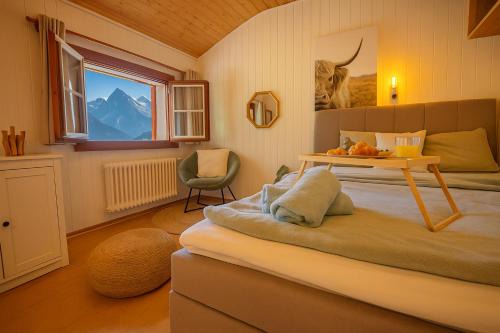 Studio cosy avec sauna & terrasses alpines